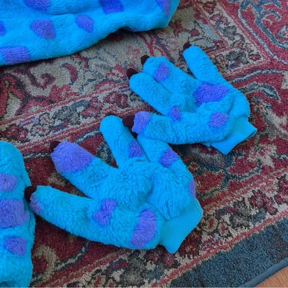 Disney Store Monster’s Inc Sulley Costume Pixar Monster University 7-8 - Picture 5 of 16